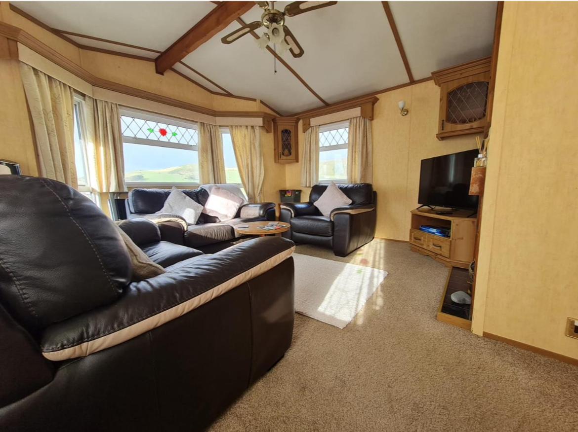 Spacious Luxury Escape With Sea Views And Pet Friendly At Clarach Bay Aberystwyth Eksteriør bilde