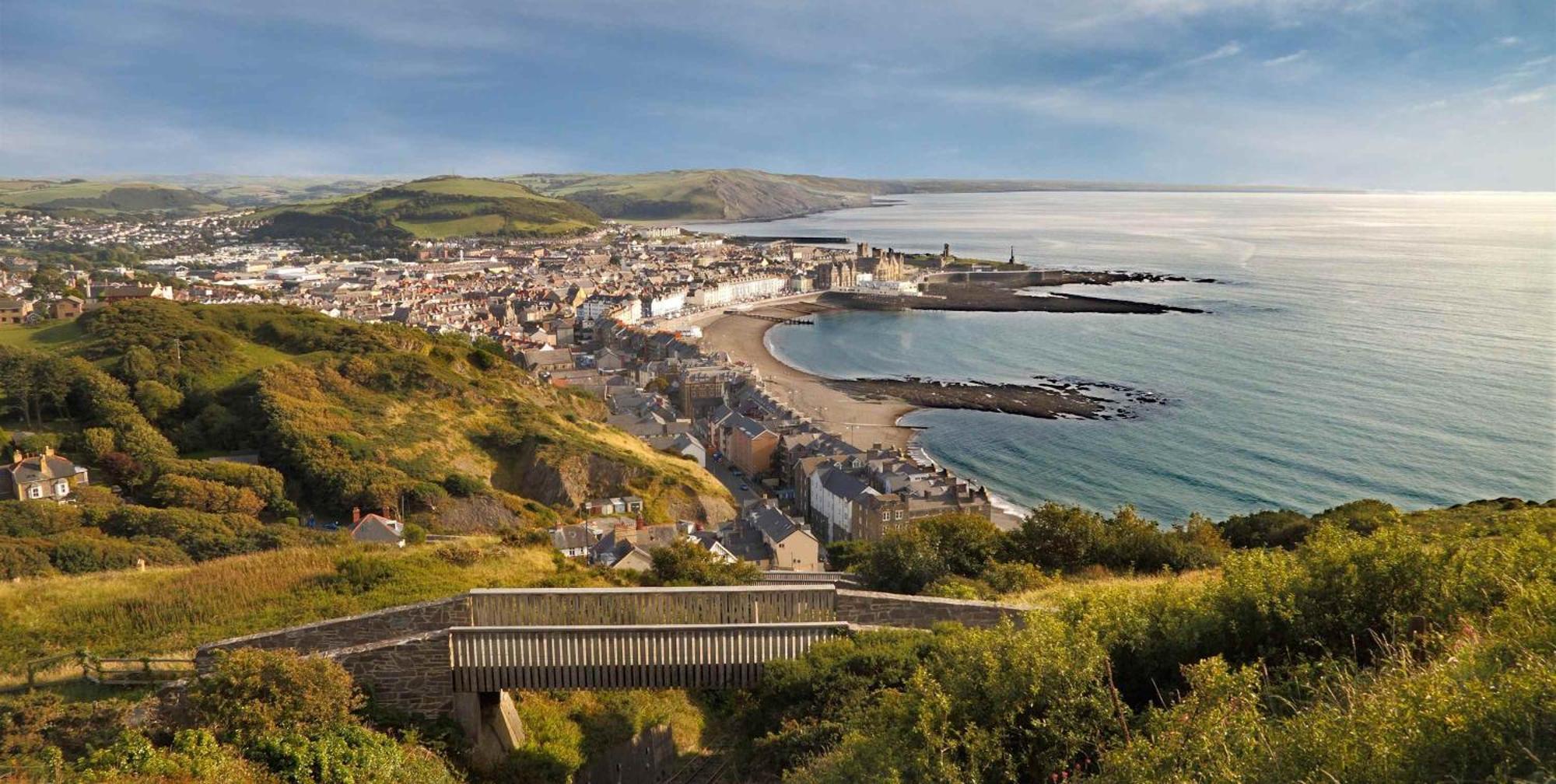 Spacious Luxury Escape With Sea Views And Pet Friendly At Clarach Bay Villa Aberystwyth Eksteriør bilde