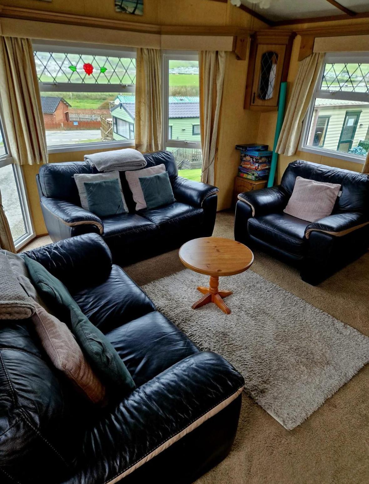 Spacious Luxury Escape With Sea Views And Pet Friendly At Clarach Bay Aberystwyth Eksteriør bilde